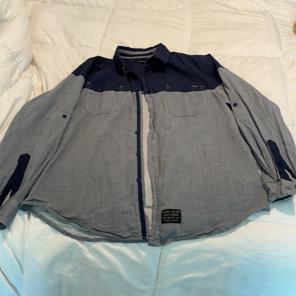 Men’s MARC ECKO LARGE button up - Picture 3 of 3